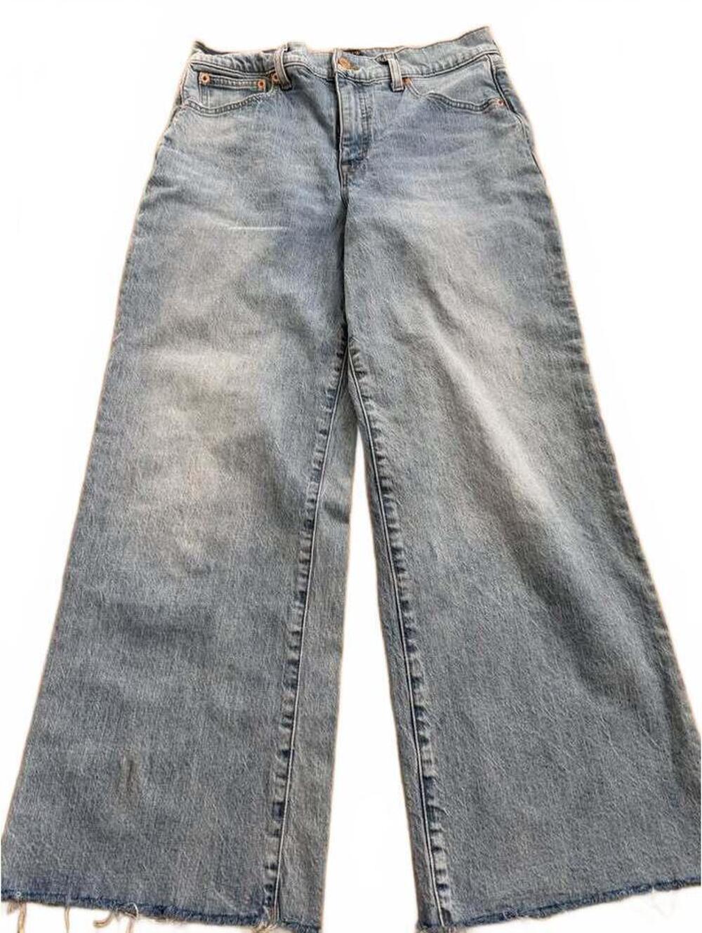 J.Crew Wide-Leg Crop Jeans Size 28